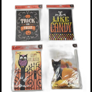 Halloween Invitations Greetings Party Cards & Envelopes  LOT of 4 pks